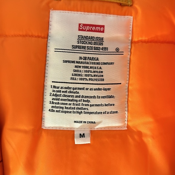 Supreme N-3B Parka - Picture 6 of 8